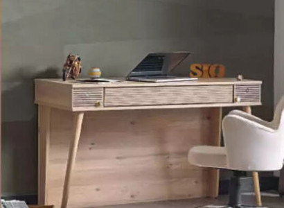 Modern Table Work Table Brown children's desk in the children's room